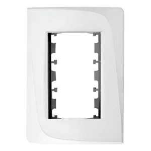 Kit 50 Placa + Bastidor 2x4 3 Modulos Branco Tendenza Pezzi