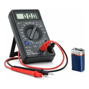 Multimetro Digital Portátil Medição Tensão Bip Profissional