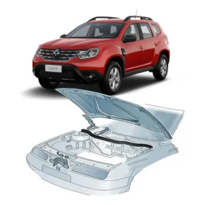 Borracha Cofre Motor Guarnição Capô Renault Duster E Oroch
