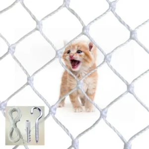 Rede Tela De Proteção Para Janela Gato 1,40m X 1,20m Kit