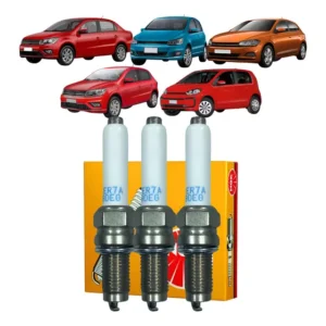 Jogo Vela Ignição Vw Up Fox Gol Polo Voyage 1.0 12v Ea211