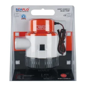Bomba De Porão Seaflo 3000 Gph 12v 11.340 Litros Hora Barco