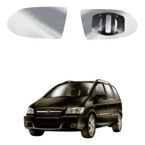 Lente Espelho Retrovisor Zafira 01 À 12 - Esquerdo + Base