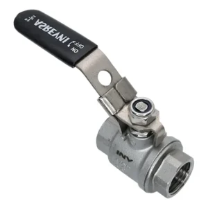 Válvula Registro Bipartida Inox 304/c F 8 Rosca F X F 1/2