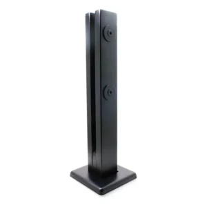 Torre Inox 80cm Vertical Seguranca Guarda Corpo Cor Preto fosco