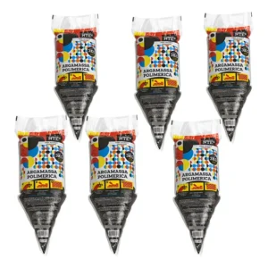 6unid Argamassa Polimérica 3kg Para Assentamento Rápido - B