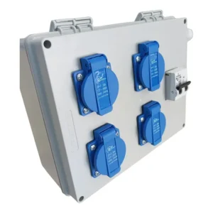 Quadro Robozinho 4 X Tomadas 20a - Canteiro De Obra