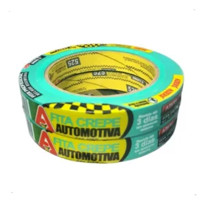 Kit 2 Fita Crepe Automotiva Adere Verde 18mm x 50m