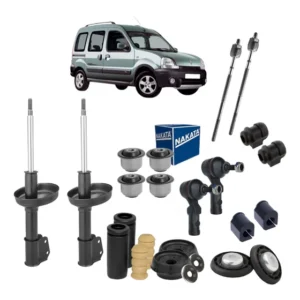 Kit Suspensão Kangoo Dianteira, Direção Hidráulica 00 01 02