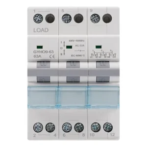 Chave Transferência Manual 400vac 3p 63a