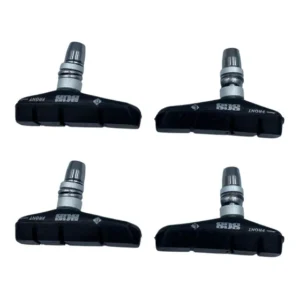 Sapata Freio Bike SCS Borracha 63mm V-Brake MTB Kit 2 Pares