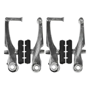 Freio V Brake Alumínio Polido Com Reparos Bike Mtb Bmx