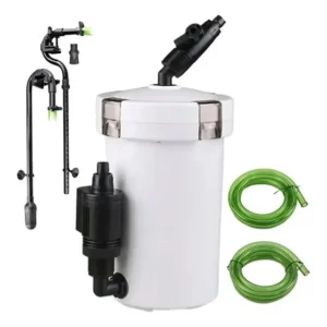 Filtro Canister Externo Aquário Newpet C/ Bomba 6w Ultra Silencioso Máquina De Limpeza E Circulação Para Tanques De Peixes