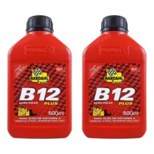 Kit 2 Aditivo Para Óleo De Motor Bardahl B12 Plus 500ml Ofer