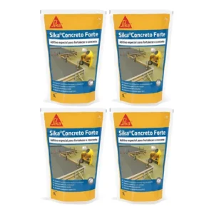 Kit Aditivo Sika Concreto Forte 1 Litro - 4 Unidades