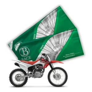 Jogo Raios Inox Polido 3,5mm Bace Dianteiro Traseiro Crf 230