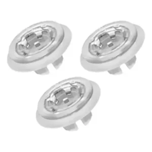 3 Bucha De Fixação Moldura Acabamento Paralama Retrovisor Vw