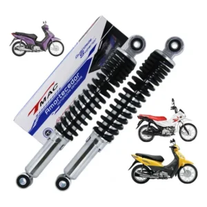 Par Amortecedor Traseiro Honda Biz 100-110-125 / Pop 100-110