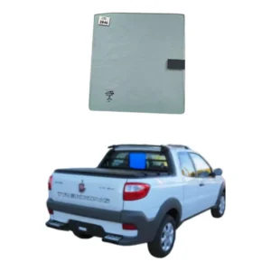 Vidro Traseiro Vigia Fiat Strada Central 1996 A 2013