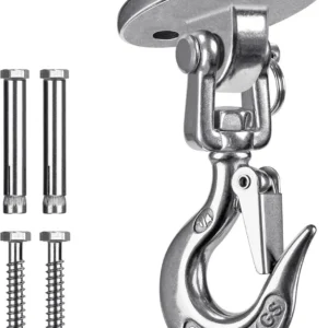 Suporte Giratório De Teto Pesado Com Gancho De Segurança - I