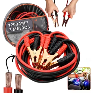 Cabo Bateria Fazer Chupeta Emergência Automotivo 1200amp
