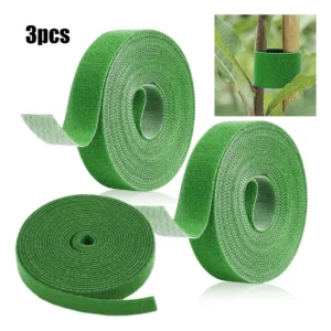 Pacote Com 3 Fitas Adesivas, Gravatas Para Plantas E Suporte