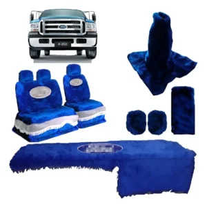 Capa Banco Painel Chinil + Capa Câmbio E Pedal F250 F350