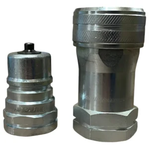 Conjunto Engate Rápido Hidráulico 1 Polegada Caçamba
