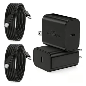 Carregador De Parede Usb C De 45 W E Cabo De 10 Pés, Pacote