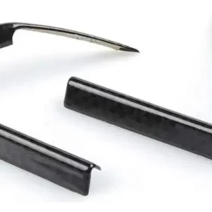 [ Acessórios De Carro, Botão De Volante Interior De Fibra *