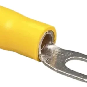 Terminal Pre Isolado Forquilha Garfo 4 A 6mm Amarelo (100pç)