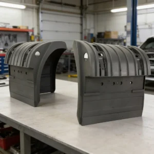 Par Paralama Da Tracao Traseiro Mercedes Axor Compativel