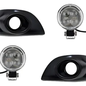 Moldura Com Farol Milha Led Vw Constellation - Par