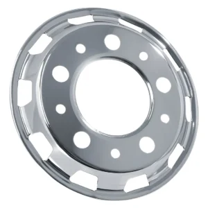 Calota Speedline Dianteira 22,5 X 10 Furos Metal Cromado