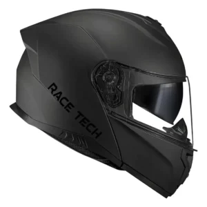 Capacete para moto escamoteável Race Tech Signal Signal Monocolor preto fosco monocolor tamanho 58