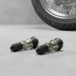 Valvula Para Roda De Liga Leve/bico P/ Motos Pneu S/ Camara