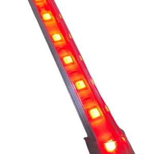 Luminária Lâmpada 36leds 50cm 24v Vermelha Interior Caminhão