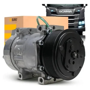 Compressor 7h15 8290 Caminhão Scania Tração 8x4 2008 À 2011