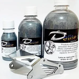 Pigmento Cromo 2,5lts Tinta Cromo Rodas Caminhões Delite