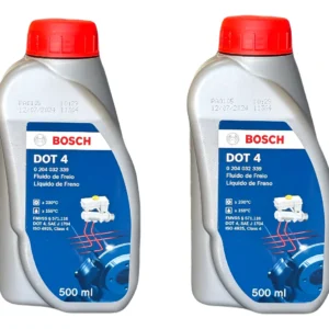 Kit 2 Fluídos Bosch Dot 4 500ml Para Honda City 1.5 D