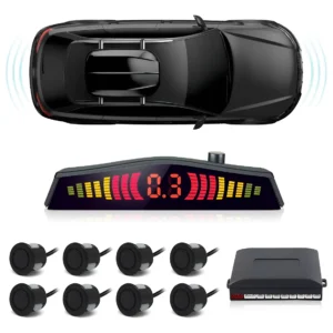 Sensor Dianteiro E Traseiro S10 2002 Sonoro 8p Preto Fosco