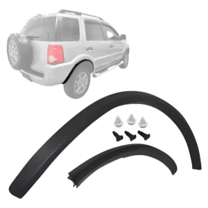 Alargador Moldura Ecosport Parachoque Paralama 2004/12 Tras