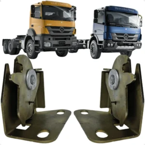Par Fechadura Trava Da Grade Capo Mercedes Benz Atego Axor