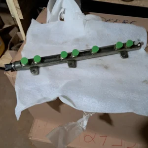 Tubo De Pressao Flauta Caminhao Volvo Com Válvula De Pressao