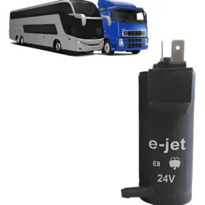 Bomba Reservatório Limpador Caminhao Onibus 24v Universal
