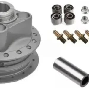 Cubo Da Roda Traseira + Bucha Coxim Rolamento Titan Xls 125