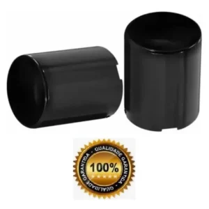 100 Capa Porca Boliviana Black Preta Roda Caminhão 32mm 33mm