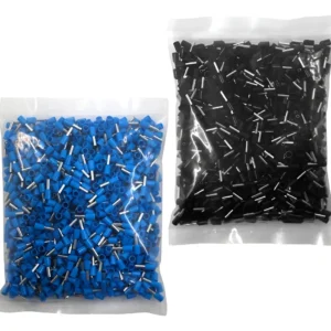 Terminais Tubulares Tipo Ilhós 1,5mm E 2,5mm Kit C/ 1000pçs