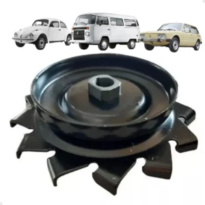 Polia Alternador Fusca Brasilia Kombi C/ Ventoinha