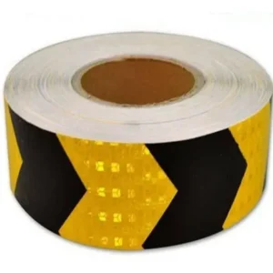 Fita Adesiva Refletiva Amarela 5m x 5cm Seta GADSTORE Segurança